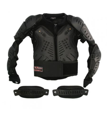Детска мотокрос ризница ADRENALINE DEFENDER PPE BLACK