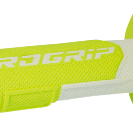 Мотокрос ръкохватки PROGRIP Double Density WHITE/FLUO YELLOW