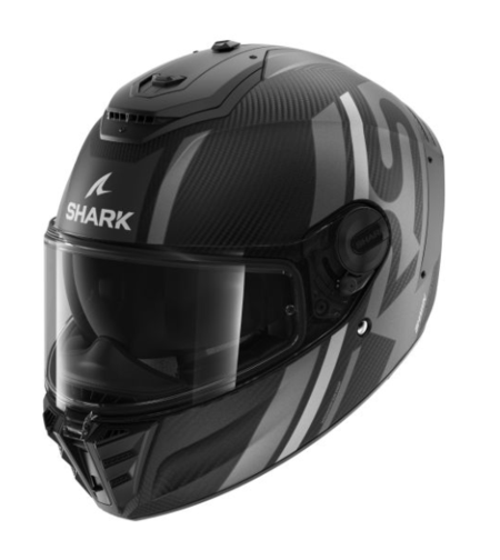 Каска SHARK SPARTAN RS CARBON SHAWN MAT BLACK/GREY
