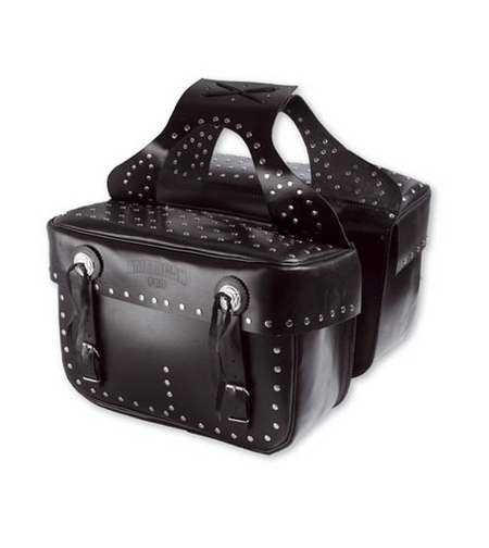 Кожени дисаги за мотор A-PRO H-D BLACK