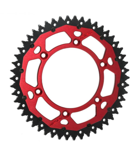 Задно зъбчато колело RFX Pro Series FE 250 SPECIAL EDITION Silver/Red (Steel/Aluminium) - 520 48T