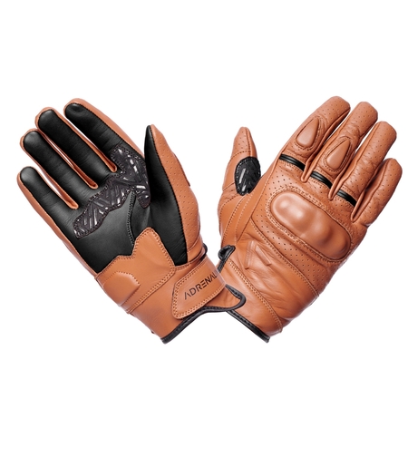 Кожени ръкавици ADRENALINE SCRAMBLER 2.0 BROWN