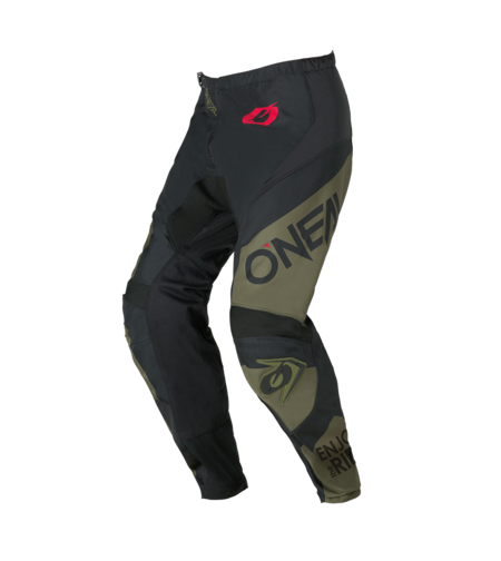 Мотокрос брич O'NEAL ELEMENT RACEWEAR BLACK/OLIVE V.26