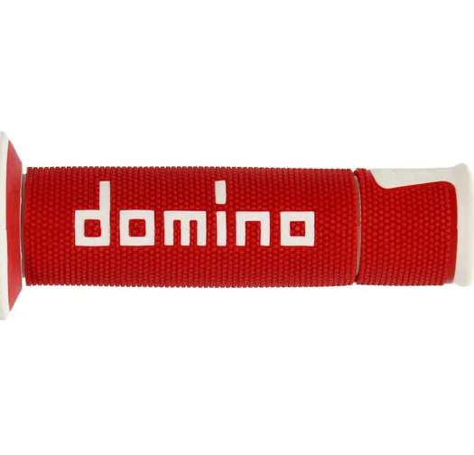 Ръкохватки DOMINO GRIPS A450 PAIR RED/WHITE