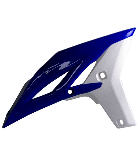 Пластмасови капаци за радиатор Polisport Yamaha YZ250F - 2010-2013 / WR450F - 2012-15 BLUE/WHITE