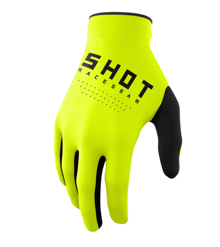 Мотокрос ръкавици SHOT Raw Neon Yellow