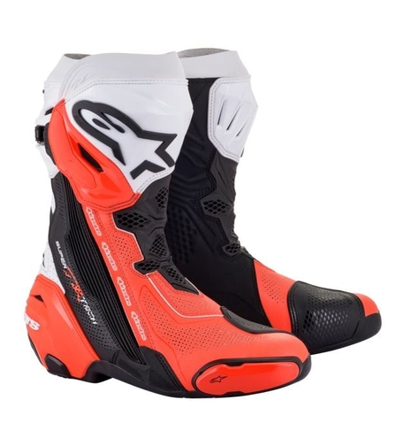 Ботуши ALPINESTARS SUPERTECH R VENTED ORANGE/WHITE