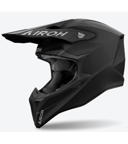 Мотокрос каска AIROH WRAAAP BLACK MATT