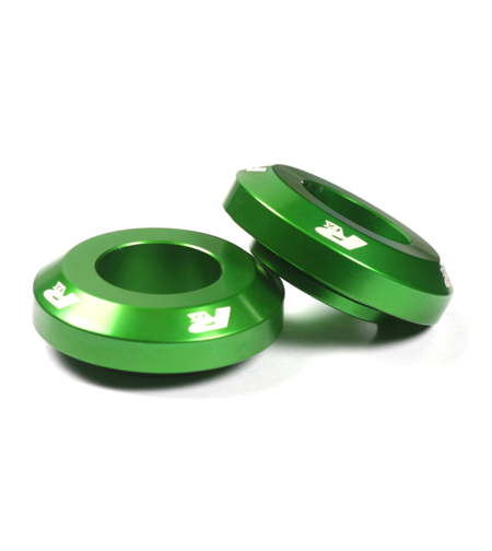 Втулки за джанти RFX Pro FAST Wheel Spacers Rear (Green) KX 125/250 03-08