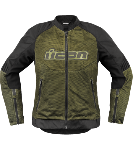 Дамско мото яке ICON Women's Overlord3 CE GN