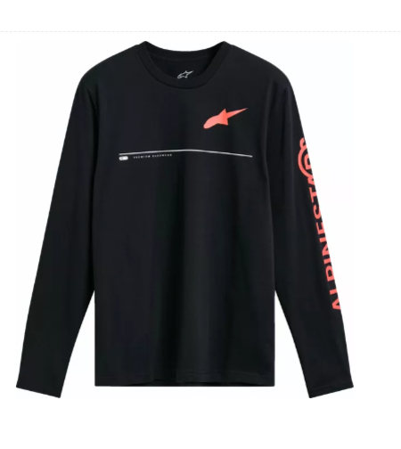 Тениска ALPINESTARS CSF COMMITTED BLACK