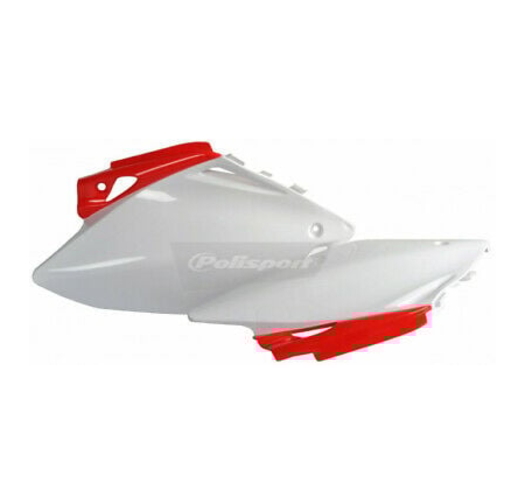 Странични панели Polisport за HONDA CRF450R -2007-08 RED/WHITE