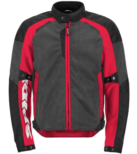 Текстилно мото яке SPIDI TEK NET Red