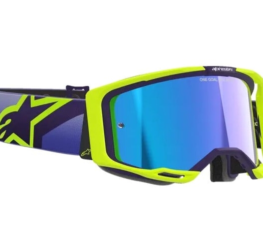Мотокрос очила ALPINESTARS VISION 8 CORP PRP/YLWPNK/MIR BLUE
