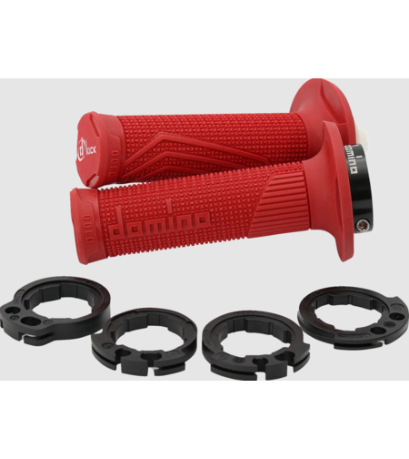 Ръкохватки DOMINO GRIPS DOMINO D100 LockOn RED