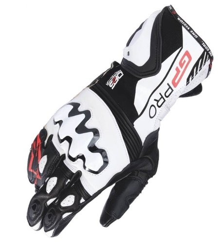 Кожени ръкавици ALPINESTARS GP PRO V4 BK/WH