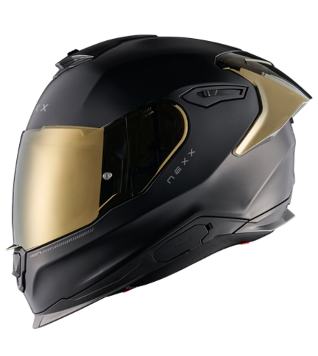 Каска NEXX Y100R SUBSONIC BLACK GOLD MATT