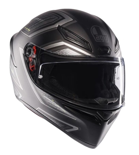 КАСКА AGV K1 S SLING MATT BLACK/GREY