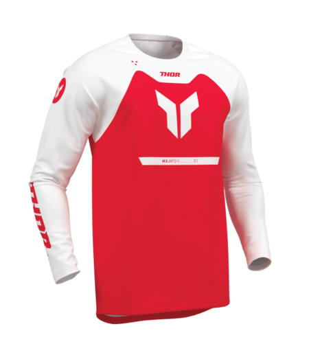 Мотокрос джърси THOR RIDEMODE MENACE RED