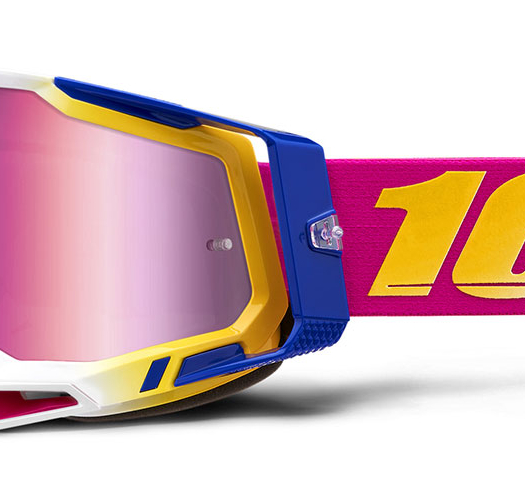 Мотокрос очила 100% RACECRAFT2 MISSION - MIRROR PINK