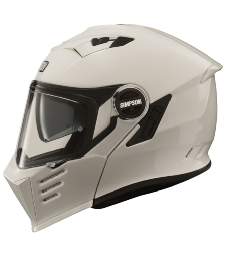 Каска SIMPSON Darksome 06 SOLID WHITE