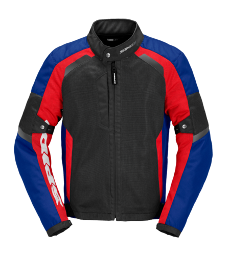 Текстилно мото яке SPIDI TEK NET BLACK/RED/BLUE