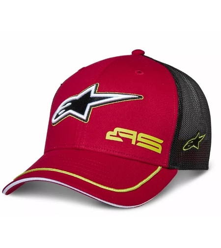 Шапка ALPINESTARS TRUCKER EXCEED RD/BK