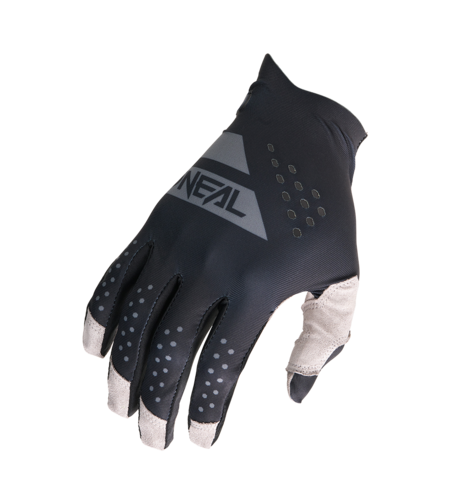 Мотокрос ръкавици O'NEAL PIN IT SLIP ON BLACK/GRAY V.26