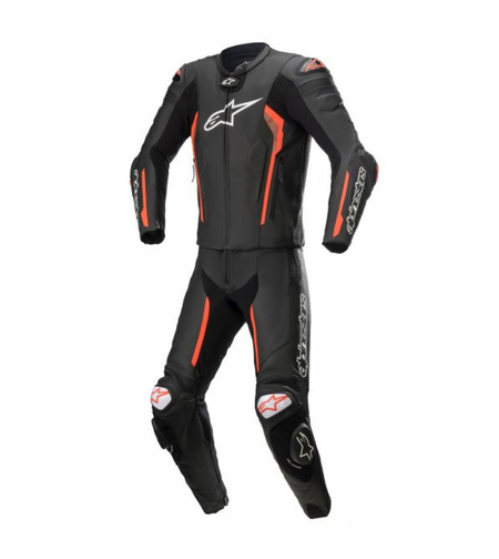 КОЖЕН ЕКИП ALPINESTARS Coveralls MISSILE V2 BLACK/FLUO RED 2PC