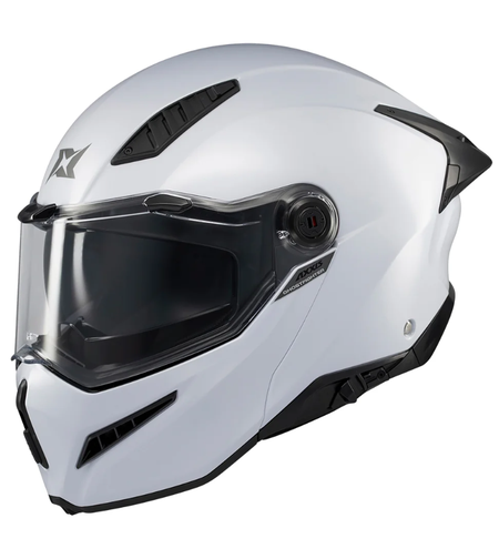 Отваряема каска AXXIS GHOSTFIGHTER SV A0 GLOSS WHITE