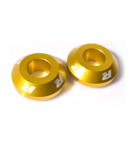 Втулки за джанти RFX Pro FAST Wheel Spacers Rear (Yellow) - Suzuki RMZ250/450 05-25