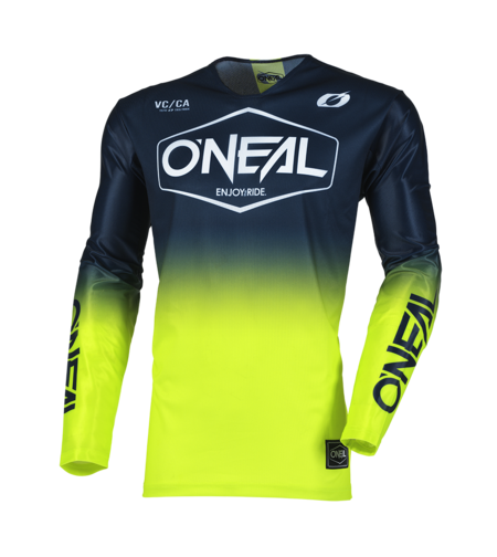 Мотокрос блуза O'NEAL MAYHEM HEXX BLUE/NEON YELLOW V.25