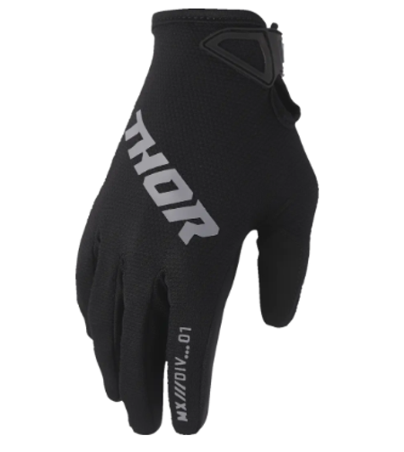 Mотокрос ръкавици THOR RIDEMODE STATIC BLACK