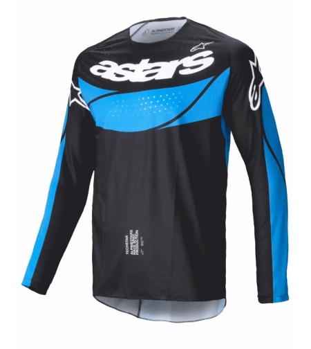 Мотокрос джърси Alpinestars TECHSTAR DREEM BLACK/BLUE