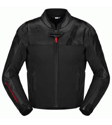 Кожено мото яке SPIDI DP PROGRESSIVE HYBRID PERFORATED BLACK