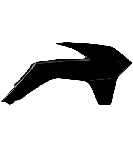 Пластмасови капаци за радиатор Polisport КТМ SX / SX-F / EXC / EXC-F / XC / XC-F Black