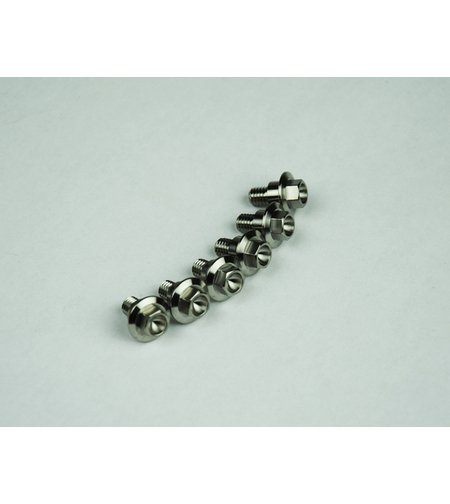 Титаниеви болтове SCAR M6X12мм - 6 броя