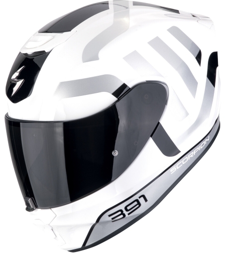 Каска SCORPION EXO 391 Arok White/Black/Silver