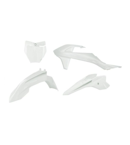 Комплект пластмаси RACETECH Plastic Kit 4 Pieces KTM SX 50 16-23 (White)