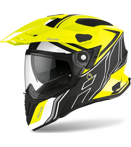 Каска AIROH COMMANDER DUO YELLOW MATT