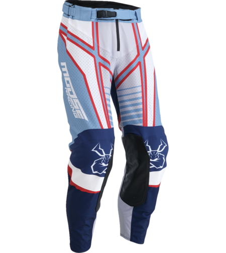 Мотокрос брич MOOSE RACING AGROID GRAY/BLUE/RED