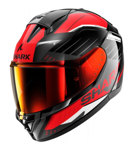 Каска SHARK RIDILL 2 BERSEK BLACK/WHITE/RED