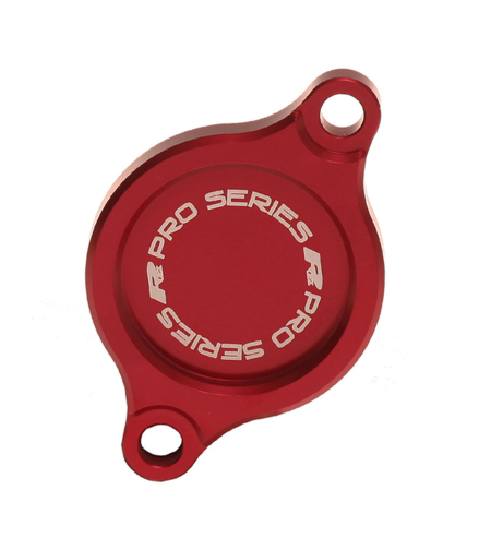 Капак за маслен филтър RFX Pro Oil Filter Cover (Red) - Suzuki RMZ250/450 07-24