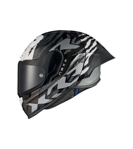 Каска NEXX X.R3R ZIGER BLACK/GREY