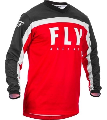 Мотокрос блуза FLY RACING F-16-BLACK/RED/WHITE