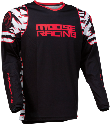 Мотокрос блуза MOOSE RACING QUALIFIER BLACK/RED