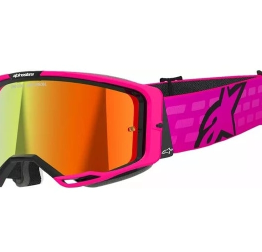 Мотокрос очила ALPINESTARS VISION 8 CORP PINK MIRROR-RED