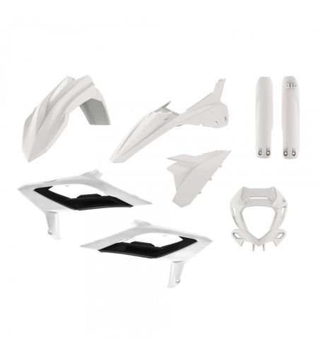 Комплект пластмаси POLISPORT Full Plastic Kit Beta RR 2T/4T (2023-24) White