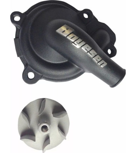 Комплект капак на водната помпа и работно колело BOYESEN COVER/IMP WATPUMP CAN-AM Black