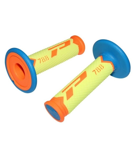 Мотокрос ръкохватки PROGRIP TRIPPLE Density 788 ORANGE/YELLOW/BLUE